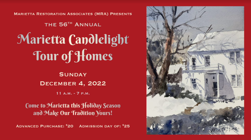 Marietta Candlelight Tour 2022 Marietta, PA